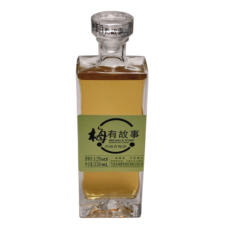 西柚青梅酒300ml12°伴手礼品