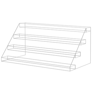 娃娃收纳公仔透明展示架桌面摆件盲盒毛绒泡泡玛特手办收纳阶梯