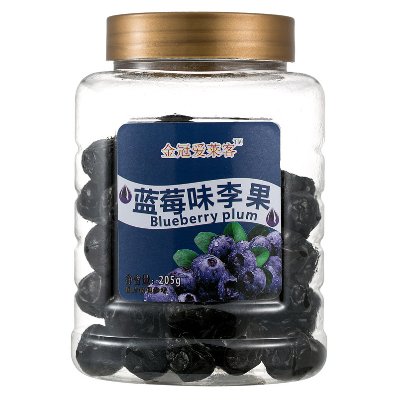 金冠爱莱客蓝莓李果酸甜果脯果干