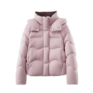 2025雅鹿正品新款时尚休闲女装羽绒服短款百搭保暖外套鸭绒超保暖