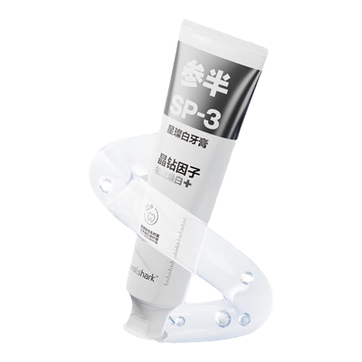 参半若来联名牙膏益生菌亮白正品