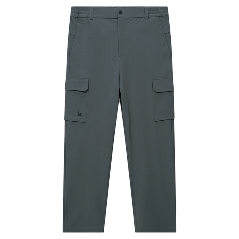 SPYDER蜘蛛春季男子TRAINING户外运动大口袋宽松直筒长裤24ES527M