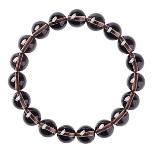 天然黑曜石手链女收藏级冰种曜石情侣招财转运珠男手串本命年礼物