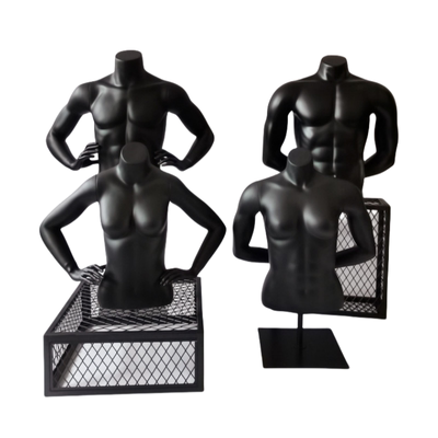 男女半身运动模特道具肌肉