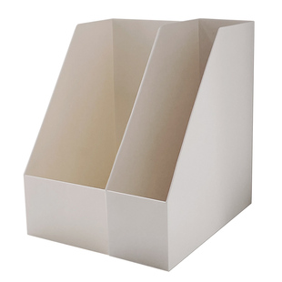 书立文件架宿舍桌面收纳架书本架子收纳盒立式办公书架书挡置物架