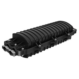 抱箍款大D型光缆接头盒加厚2进2出接续盒12芯24芯36芯48芯72芯96芯光纤熔接包接续包架空室外防水接线盒皮线