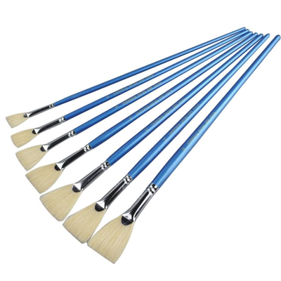 686扇形笔水粉笔单支油画笔