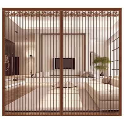 金刚网全磁条防蚊门帘魔术贴纱