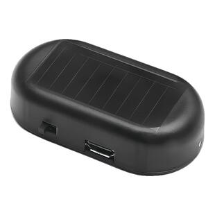 汽车太阳能防盗报警器车内防盗灯车载指示灯监控夜间警示闪灯感应