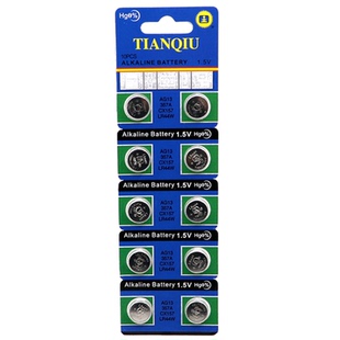 天球AG13 LR/SR44 357A A76 L1154纽扣电池电子玩具助听器温度计