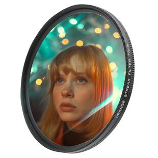 丽拍LIPA 炫彩拉丝镜 彩色星光拉丝滤镜 电影质感 光芒四射特效滤镜 炫酷拍摄道具