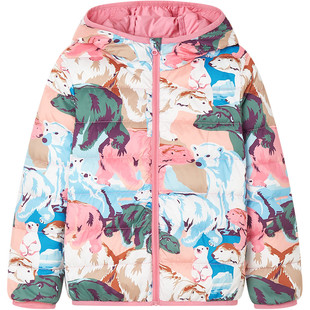 ibaby儿童羽绒服男女孩鹅绒羽绒服防风加厚保暖外套秋冬装连帽BB