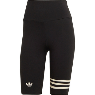 Adidas/阿迪达斯正品三叶草女子高腰健身运动休闲紧身短裤IB7325