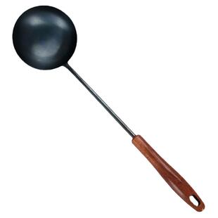 章丘铁锅家用铁铲锅铲厨房专用老式长柄铁勺子铲子炒菜手工铁锅铲