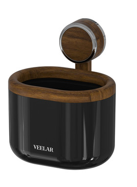 VEELAR壁挂式垃圾桶洗脸巾收纳家用带盖迷你高颜值卫生桶卧室台面