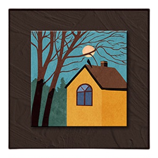 现代轻奢玄关装饰画入户正对门寓意好进门挂画走廊过道高级感壁画