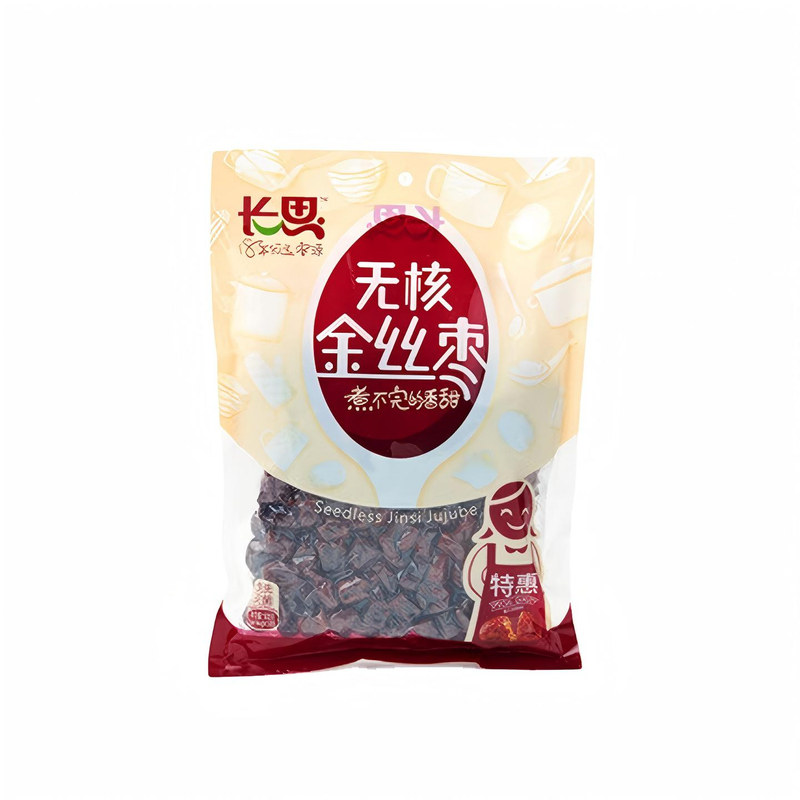长思无核金丝枣500g袋装大枣子