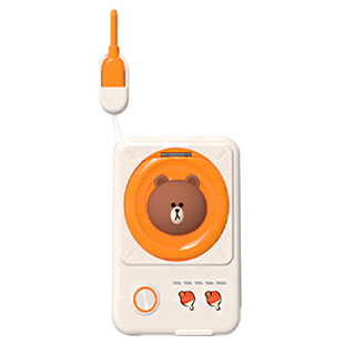 LINE布朗熊15W磁吸无线快速充电宝便携移动电源3C认证可上飞机