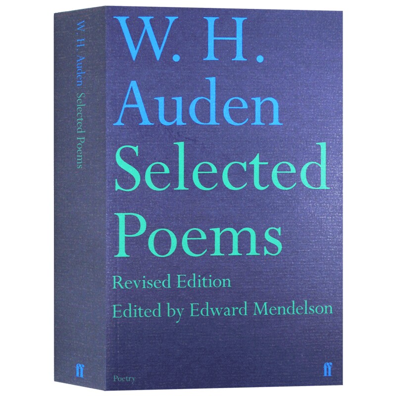 奥登诗选 英文原版 W H Auden Selected Poem 英文版 外国诗歌 进口原版英语文学书籍