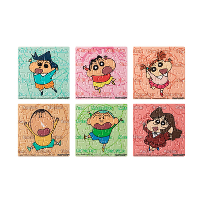 3djp蜡笔小新磁力磁性拼图套装