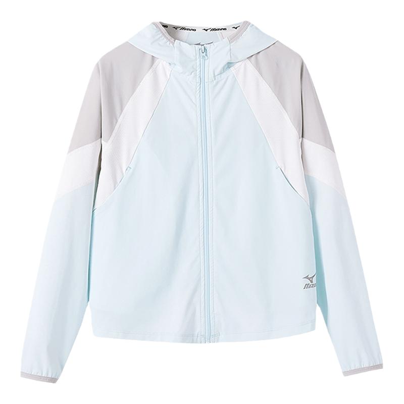 美津浓儿童冰丝防晒衣女童夏季轻薄透气皮肤衣外套2025