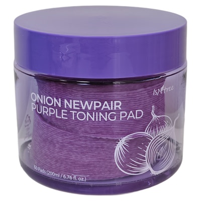 韩国isntree紫色洋葱棉片新款2.0