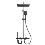 正品淋浴花洒套装数显恒温全铜家用卫浴室卫生间淋雨增压沐浴喷头