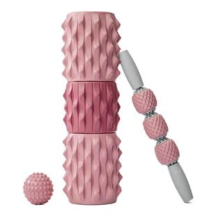 Keep泡沫轴肌肉放松滚轴瘦腿狼牙棒按摩棒专业辅助健身器材瑜伽柱