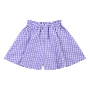 清仓款】胖女童短裙裤外穿中大童加肥加大码夏装薄款宽松女孩裤子