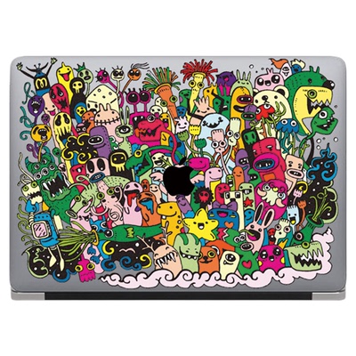 怪兽来了Mac13.6寸M3保护套air15寸电脑壳pro13Macbook M2 Pro