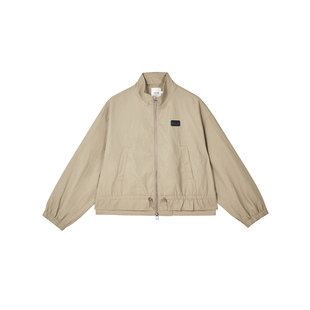 UGIZ2025年秋季新品商场同款韩版立领短款仿皮外套女UCUJ850