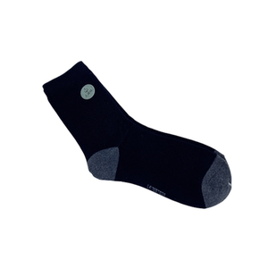 冬季男士纯棉加厚毛圈高筒袜子鹿人袜业加绒保暖防寒毛巾长袜7007