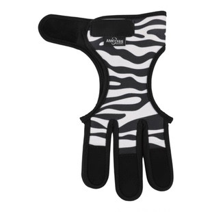 护指三指手套美猎弓传统反曲弓专业竞技射箭护手加厚不勒手护具