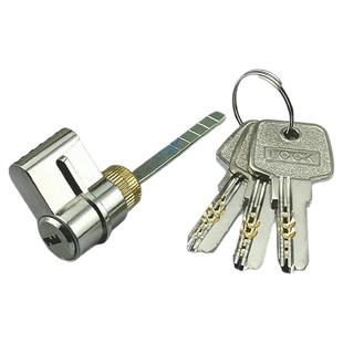 室内门锁芯乐固福乐门房间木门闭锁凸边通用单舌固安居带尾巴锁头