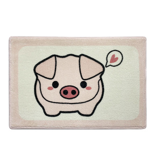 浴室吸水垫卧室卡通加厚绒毛地毯卫生间防滑地垫厕所卫浴门口脚垫