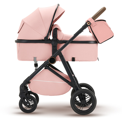 蓝色童年轻量化高景观婴儿推车