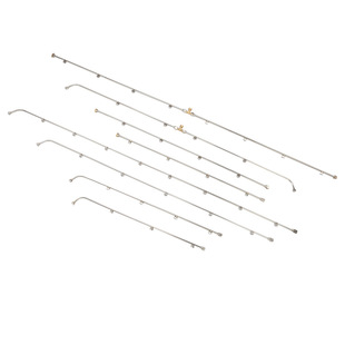 农用打药机喷头多陇不锈钢扇形雾化多头3米5米长组合加长喷雾枪杆