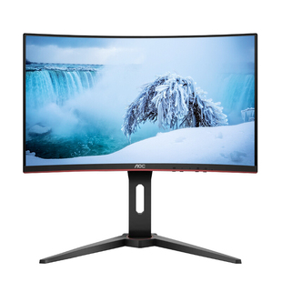 AOC显示器24英寸144HZ电竞27英寸1MS曲面IPS监控显示屏2K液晶noc
