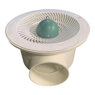 室内虾池养殖帆布池镀锌板鱼马桶排污口排虾壳鱼粪专用活动出水口