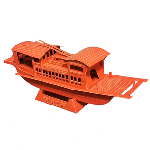 学生爱国剪纸嘉兴南湖红船立体手工纸艺模型diy制作折纸材料包