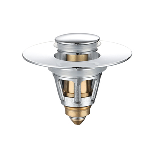 洗手面盆洗脸盆水池下水器塞子配件按压式小口径漏水塞弹跳芯盖子