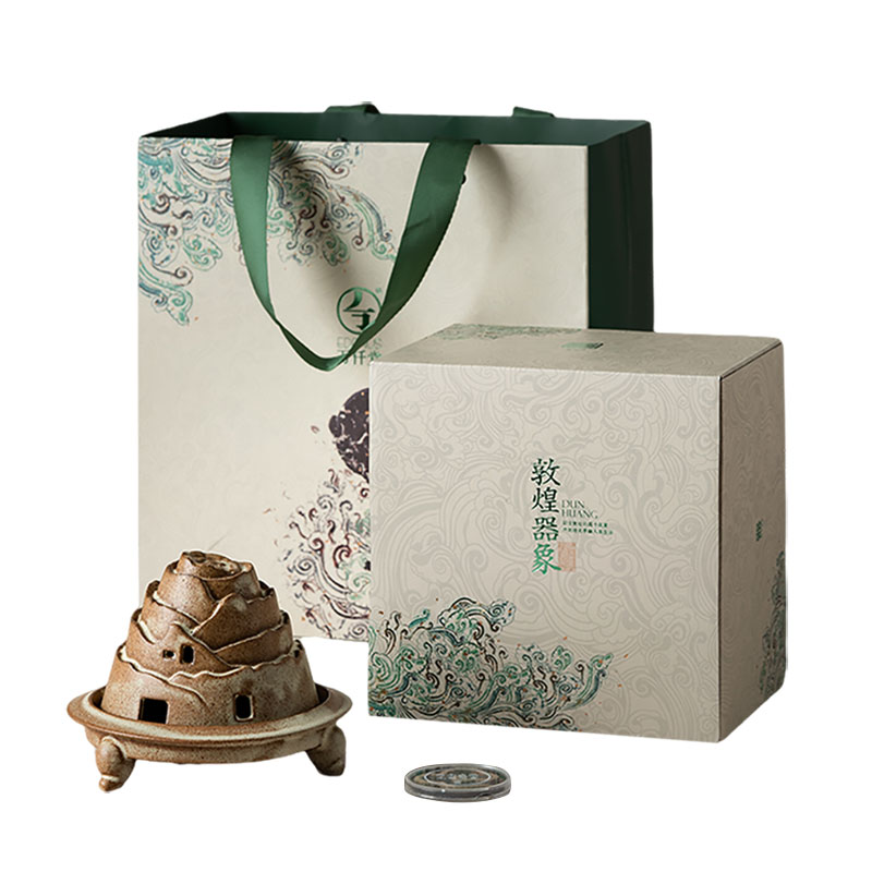 万仟堂敦煌创意茶道香炉千山万水