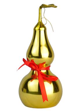 铜葫芦黄铜摆件纯铜八卦可开盖