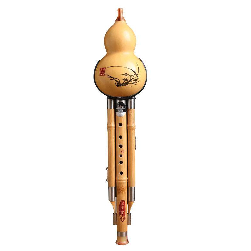 葫芦丝乐器c调小学生降b调初学专业演奏专用成人通用DGFA调旗舰店