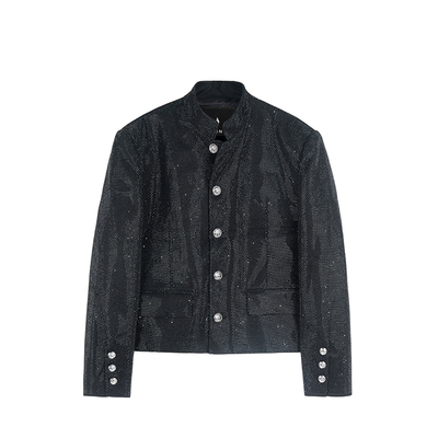 明星同款满钻设计师原创外套