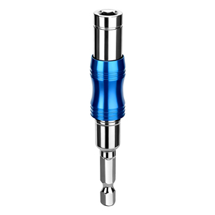 快脱自锁批头加长杆万向连接杆套筒延长手电钻电动螺丝刀转换接头