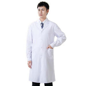 白大褂女短袖夏季薄款医学生医生医师护士服长袖工作服化学实验服
