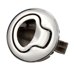 MS739-3-2面板锁开关柜锁配电箱控制柜锁圆头拉手锁工业带钥匙锁