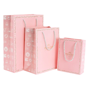 韩版 面膜礼物袋子定做 手提纸袋 定制 手提袋ins 简约 手提袋