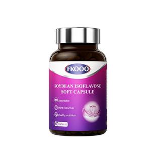 FKooo大豆异黄酮月见草油天然雌激素更期调理内分泌失调美国进口